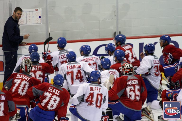 Habs Development Camp Report – Day 1 [with GALLERY]