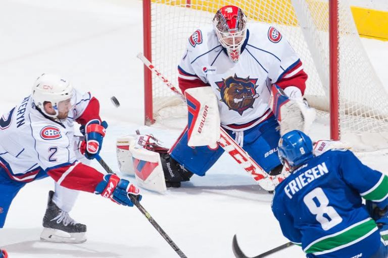 Bulldogs Blank Comets, First AHL Shutout for Condon