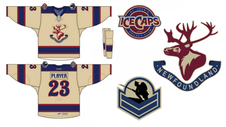 IceCaps Commemorate Royal Newfoundland Regiment With Tribute Jersey