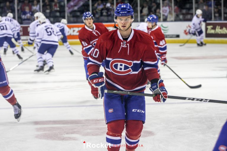 ROSTER UPDATE | Canadiens Sign Simon Bourque to Entry-Level Contract