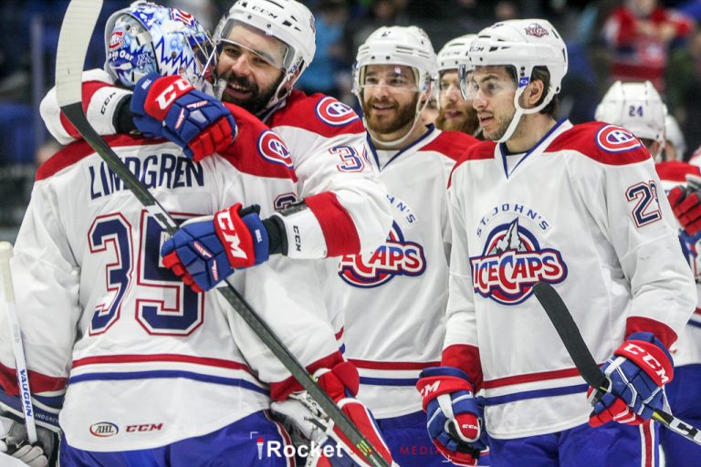 RECAP | IceCaps – Comets: Stunning Shutout in Playoff Atmosphere