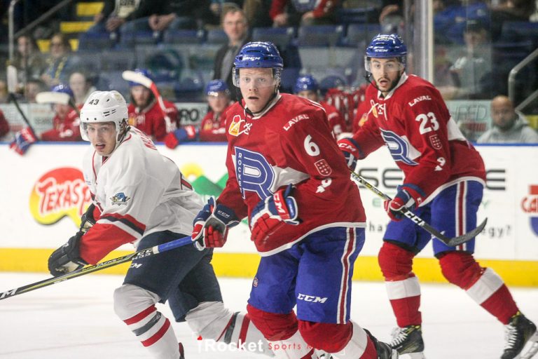 RECAP | Rocket – Thunderbirds: Laval Outworked, Give Up Three Goal Lead