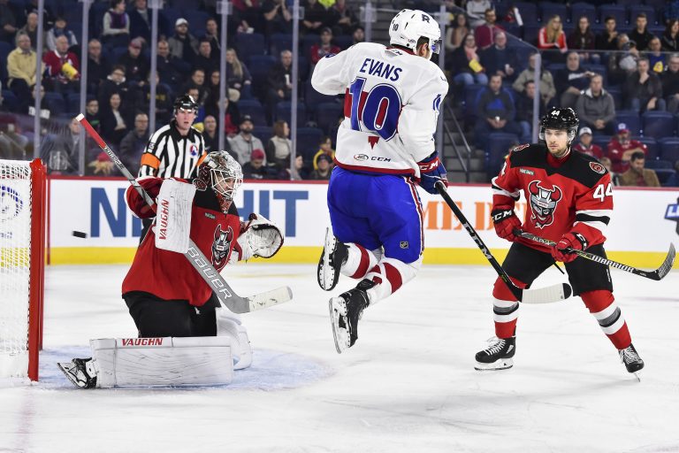 RECAP | Devils – Rocket: Evans Scores First Pro Goal, Laval Splits Series