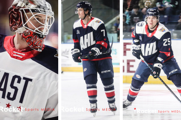 AHL ALL-STAR CLASSIC | Interviews with Blackwood, Carr, Terry [VIDEO]