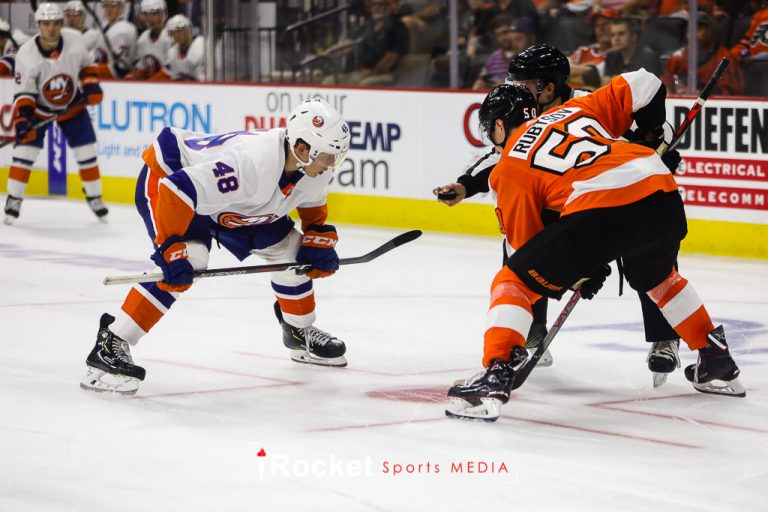 ROOKIE GAME | Islanders – Flyers: Rubtsov Tallies Two, Islanders Win in Shootout