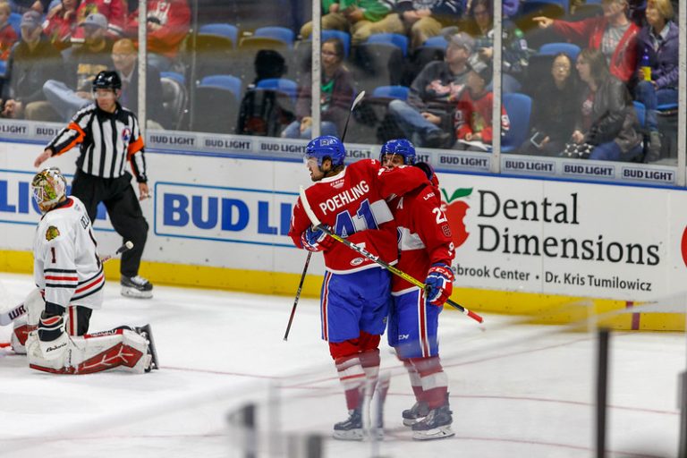 RECAP | Rocket – IceHogs: Two Assists for Poehling in Laval Victory