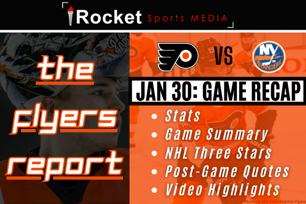 Flyers – Islanders: Philly Steals Another One | GAME RECAP