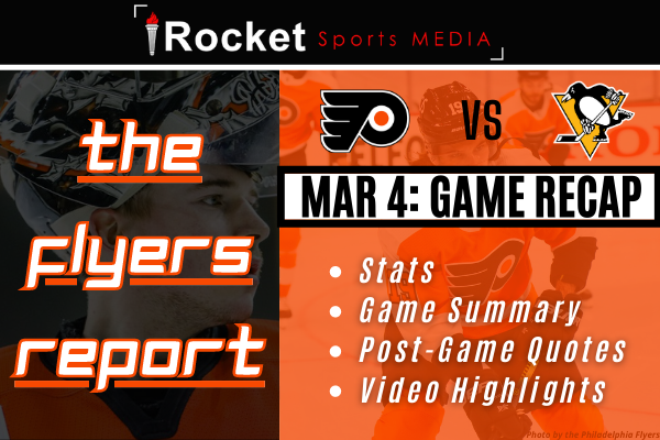 Flyers – Penguins: Claude Comeback | GAME RECAP