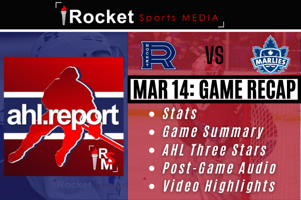 Rocket – Marlies: Saved in the Shootout | GAME RECAP