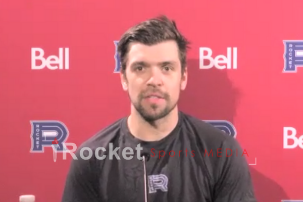 Morning Skate: Audio with Belzile, Bouchard | LAVAL ROCKET