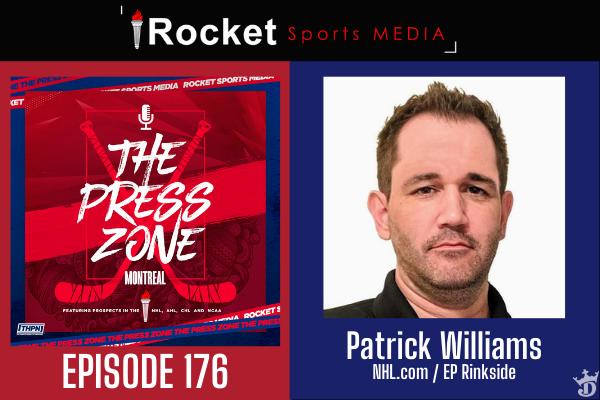 EXCLUSIVE: Patrick Williams: Laval, AHL Update | Press Zone Montreal ep. 176