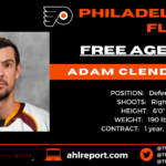 Flyers Free Agency – Clendening