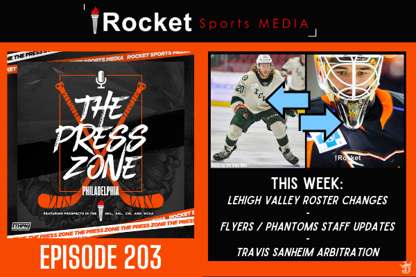 Flyers Staff Changes, Sanheim, Depth Signings | Press Zone Philly ep. 203