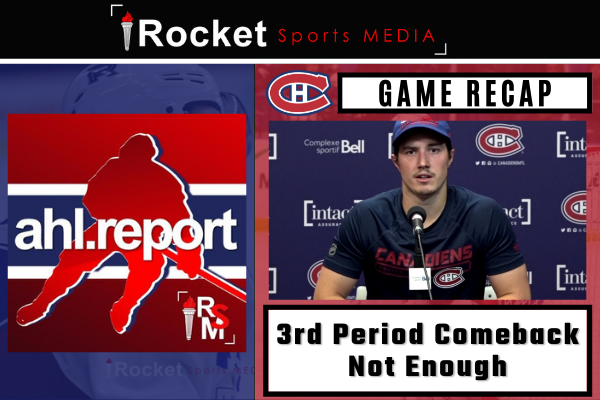 Rookie Game: Canadiens Comeback Not Enough | RECAP
