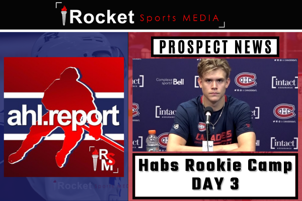 Habs Rookie Camp: Guhle, Harvey-Pinard | AUDIO