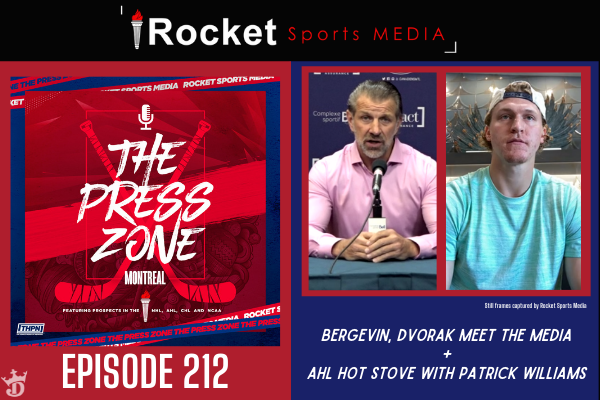 Bergevin, Dvorak, AHL Hot Stove | Press Zone Montreal ep. 212