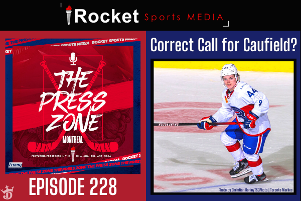 Correct Call for Caufield? | Press Zone Montreal ep. 228