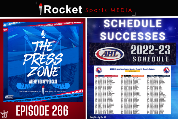AHL Hot Stove: Schedule Successes | Press Zone ep 266